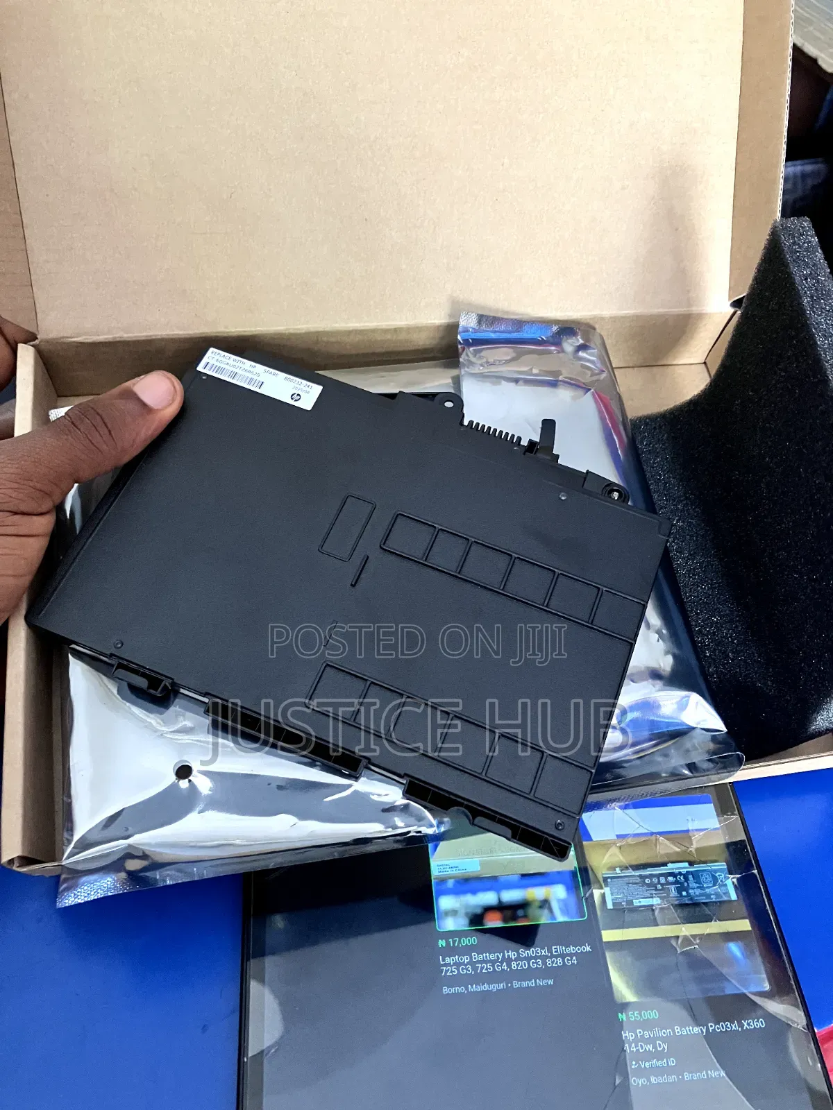 Hp Original Sn03xl 820-G3 Battery