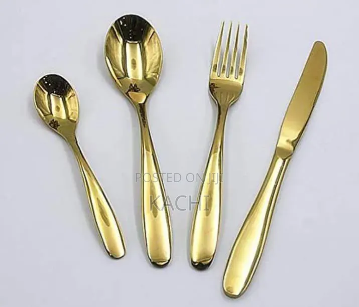 Ayd Gold Spoon and Fork