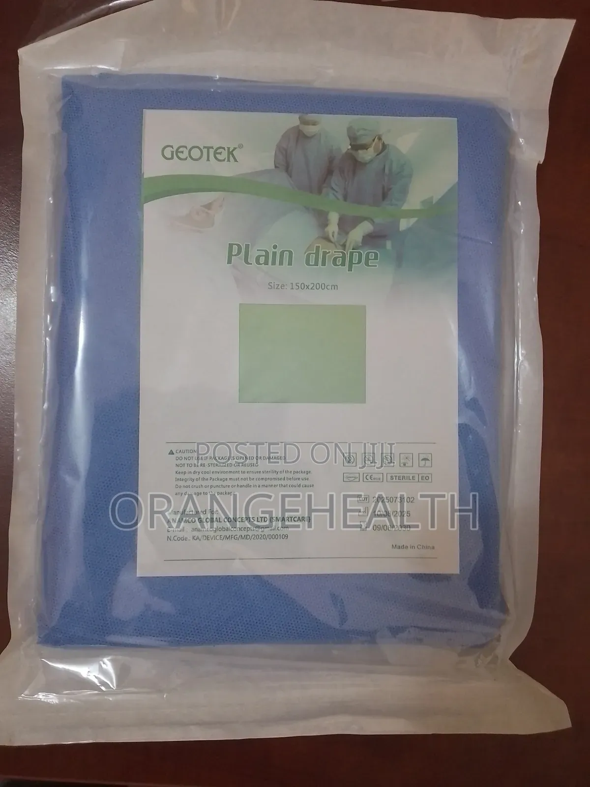 Disposable Plain Drape