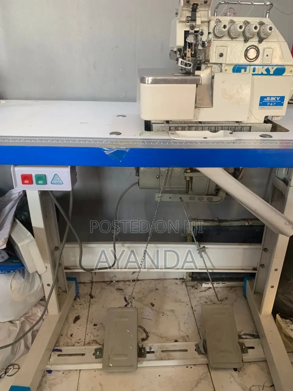 4 Thread Overlocker Machine