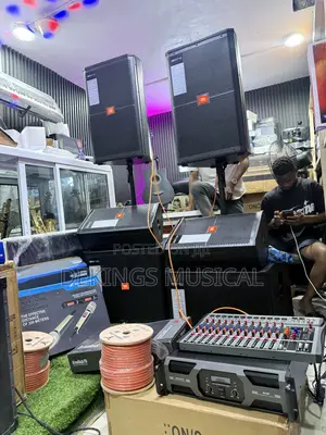 Complete Sound Setup of JBL Speakers SRX Series