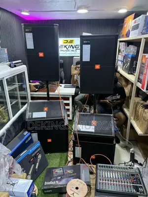 Complete Sound Setup of JBL Speakers SRX Series