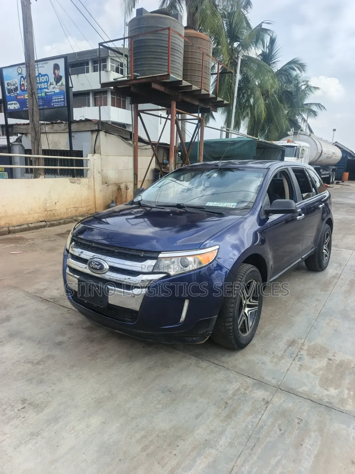 Ford Edge 2012 Blue
