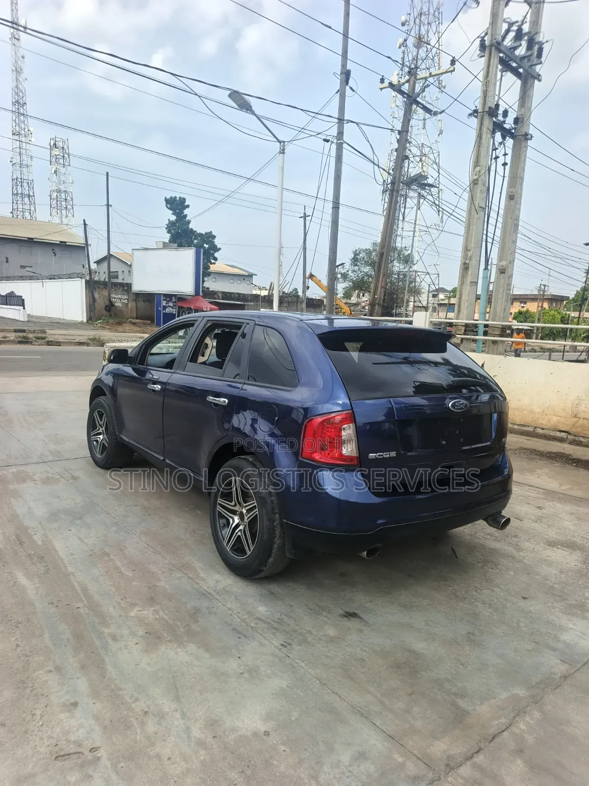 Ford Edge 2012 Blue