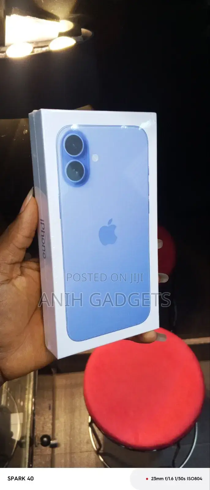 New Apple iPhone 16 Plus 128 GB Blue