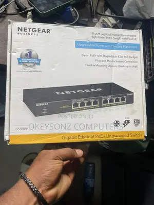 8 Ports Netgear Gigabit Poe Smart Switch