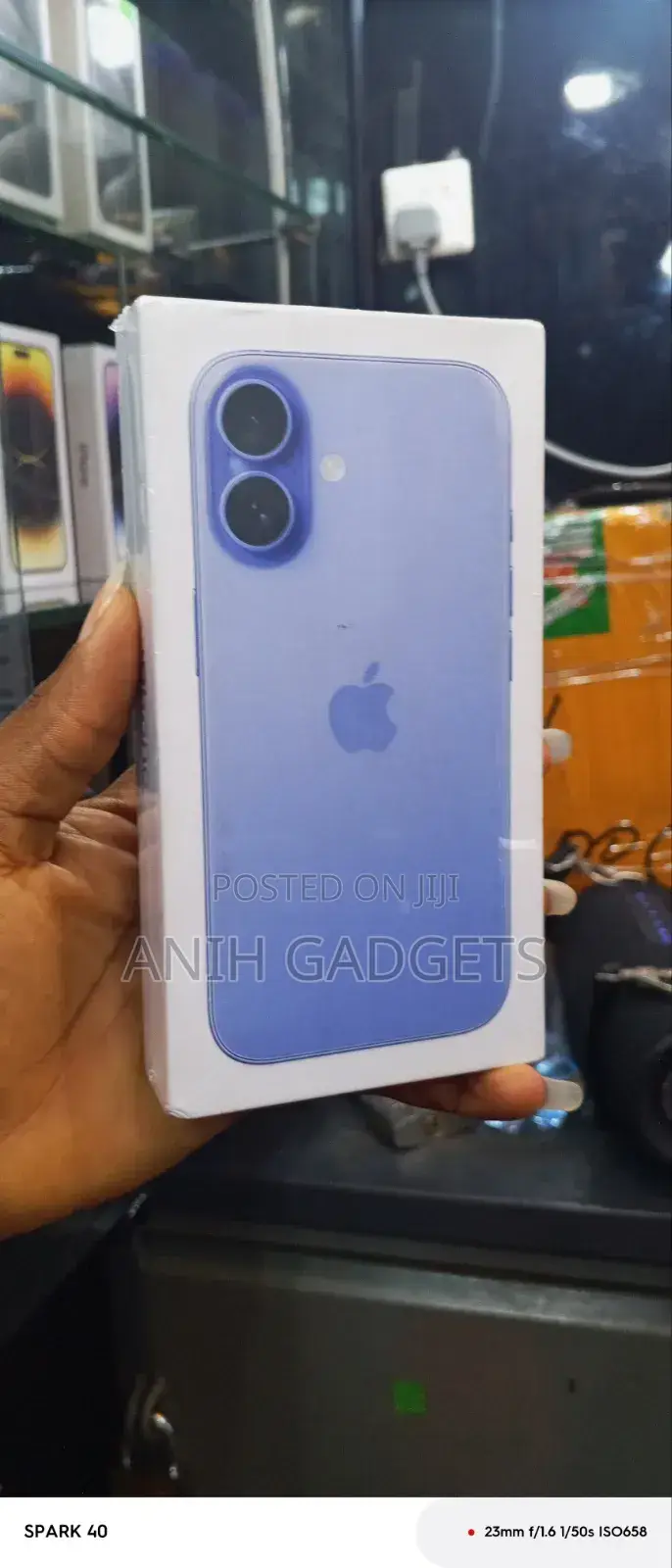 New Apple iPhone 16 128 GB Blue