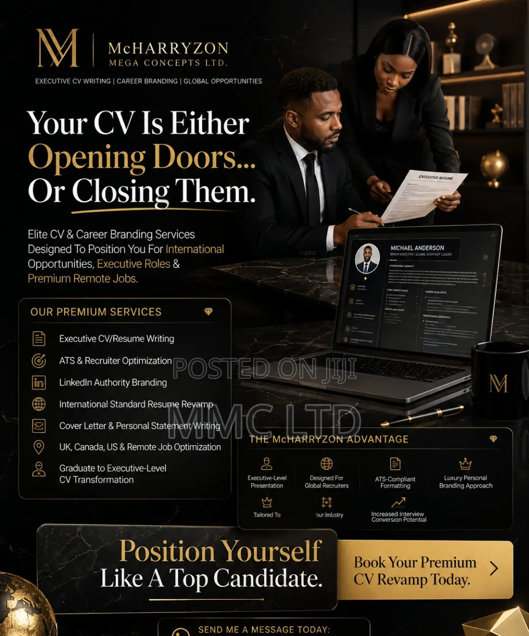 Executive Cv / Resume Writing