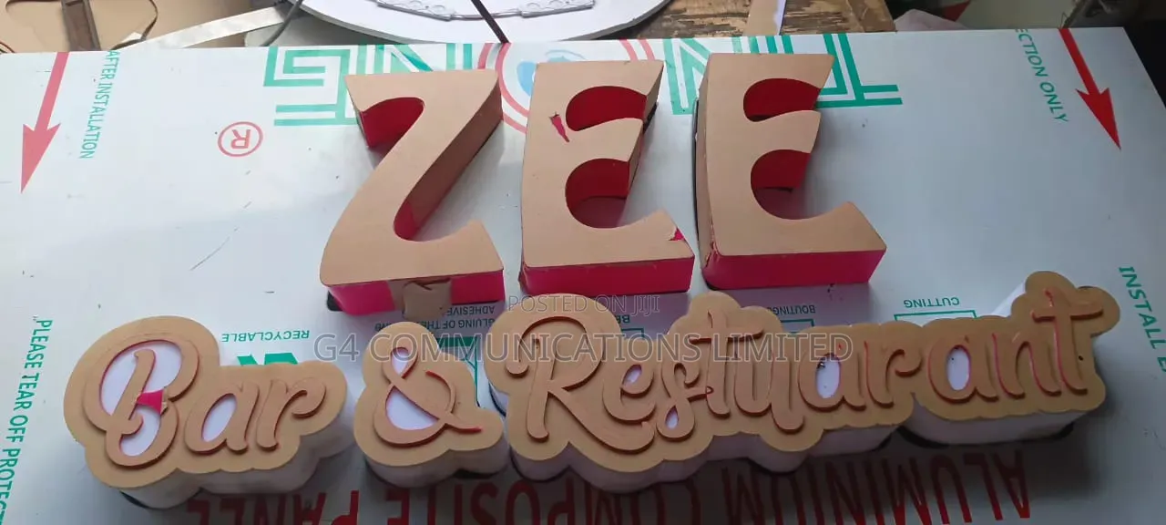 Professional 3d Signage, Printing And Fabrication