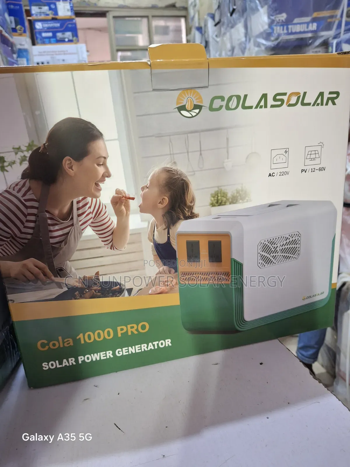 1000w Cola-Solar Generator
