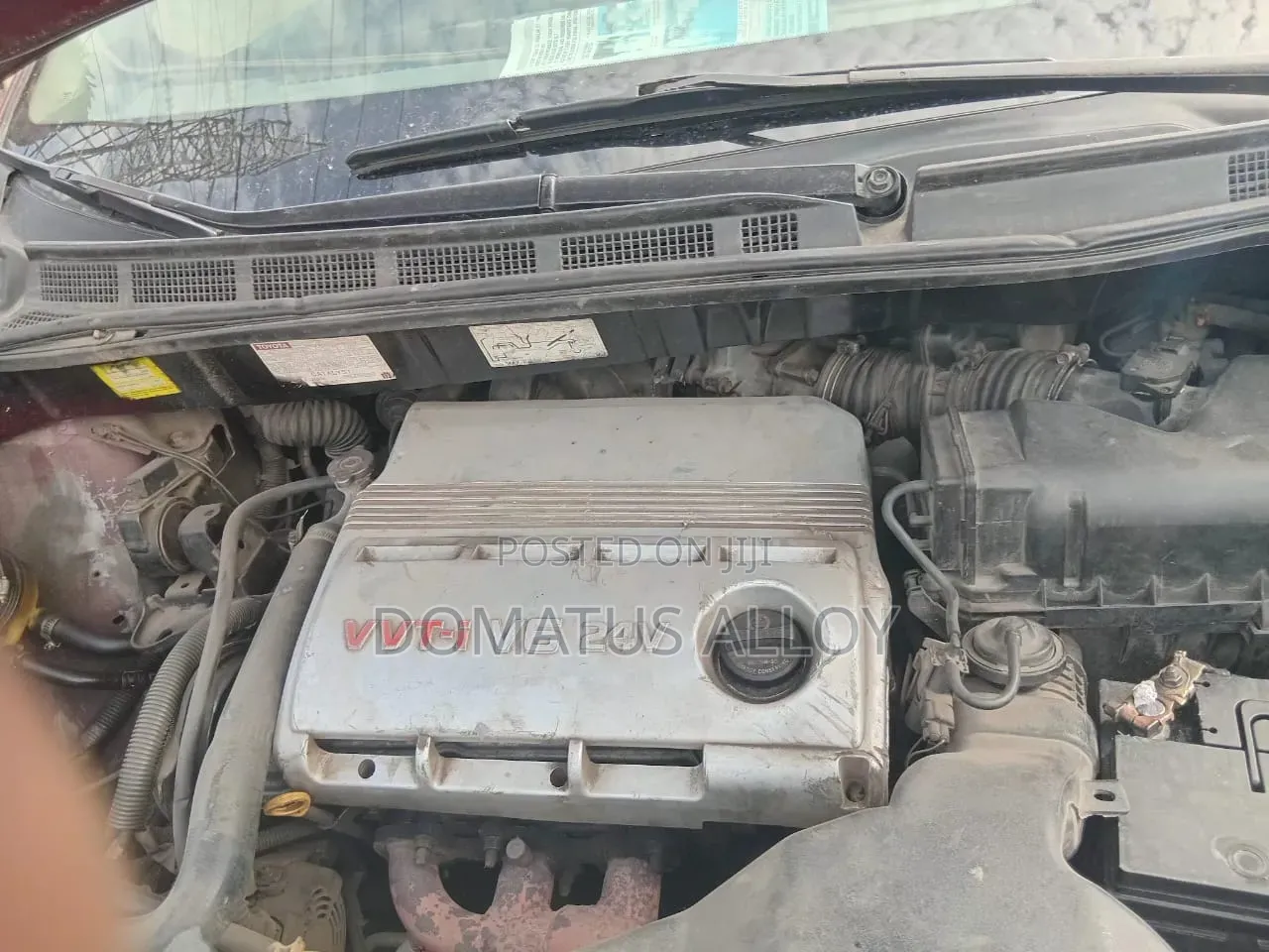 Toyota Alphard 2004 Red