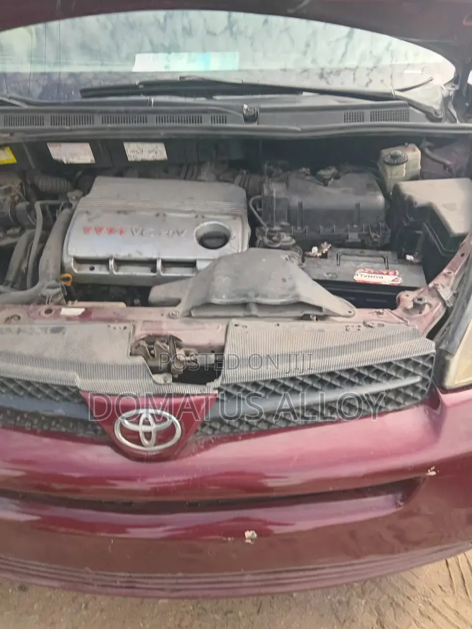 Toyota Alphard 2004 Red
