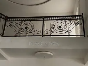 Wrought-Iron Snail Handrail