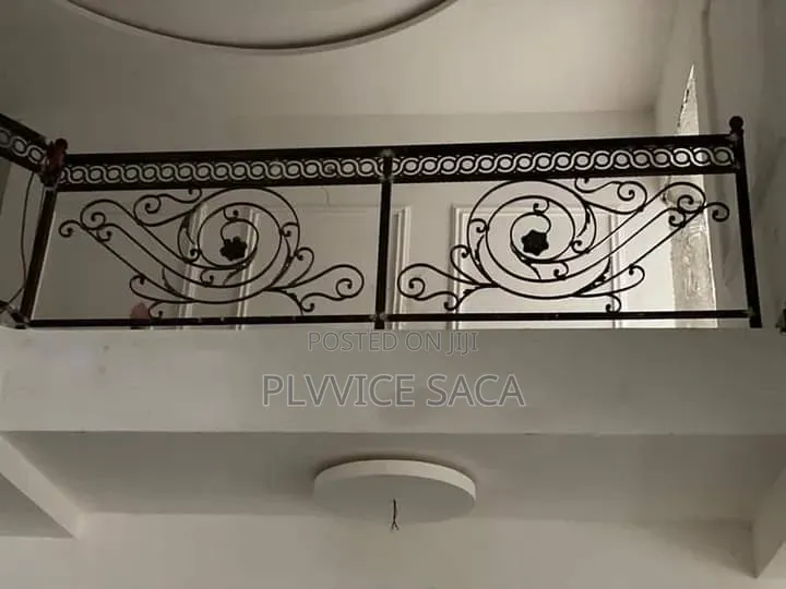 Wrought-Iron Snail Handrail