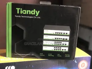 Tiandy 4 Ports Poe Switch Tc-P3s06