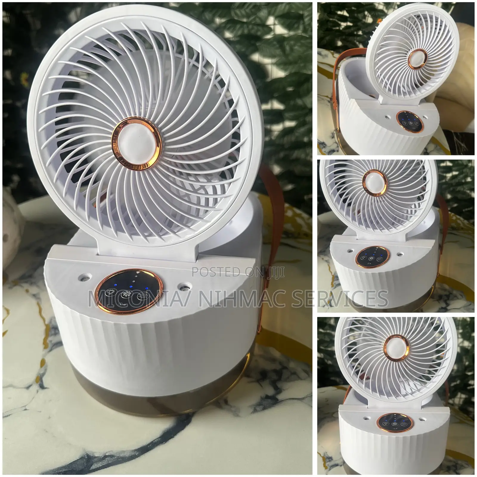 Dual Spray Humidification Fan – Rechargeable