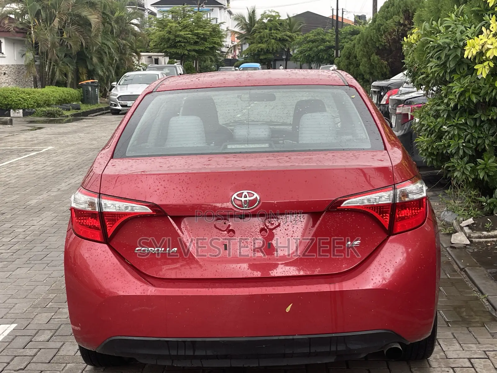 Toyota Corolla 2016 Red