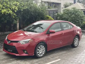 Toyota Corolla 2016 Red