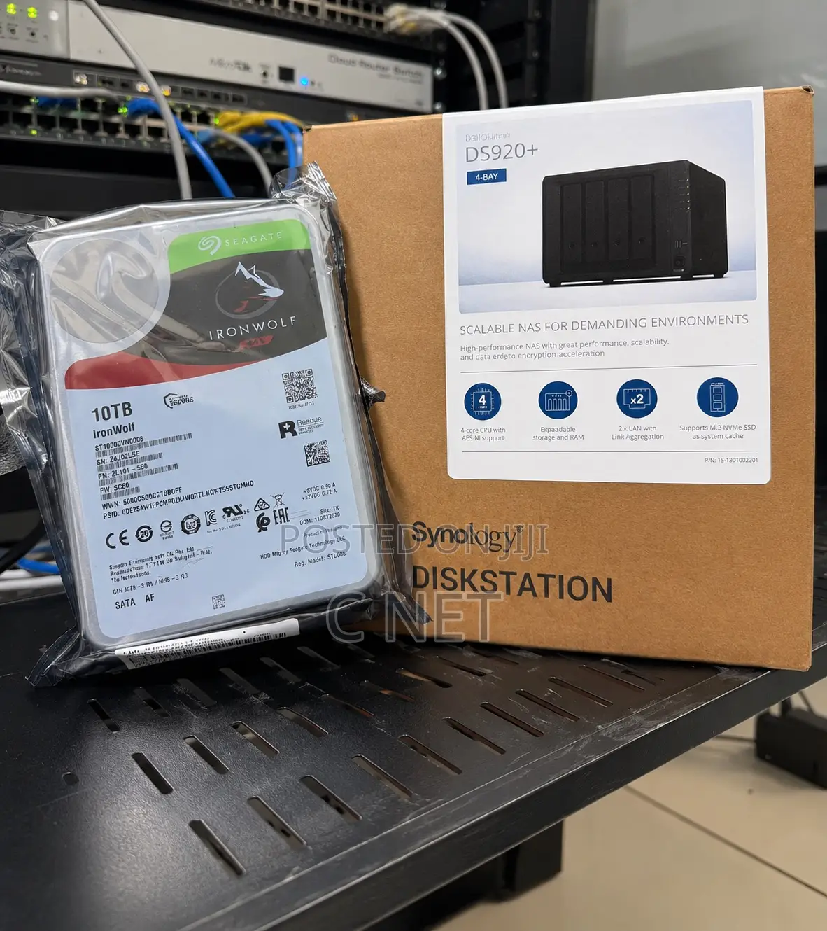 Synology Ds 920+ 4 Bay Nas Diskstation