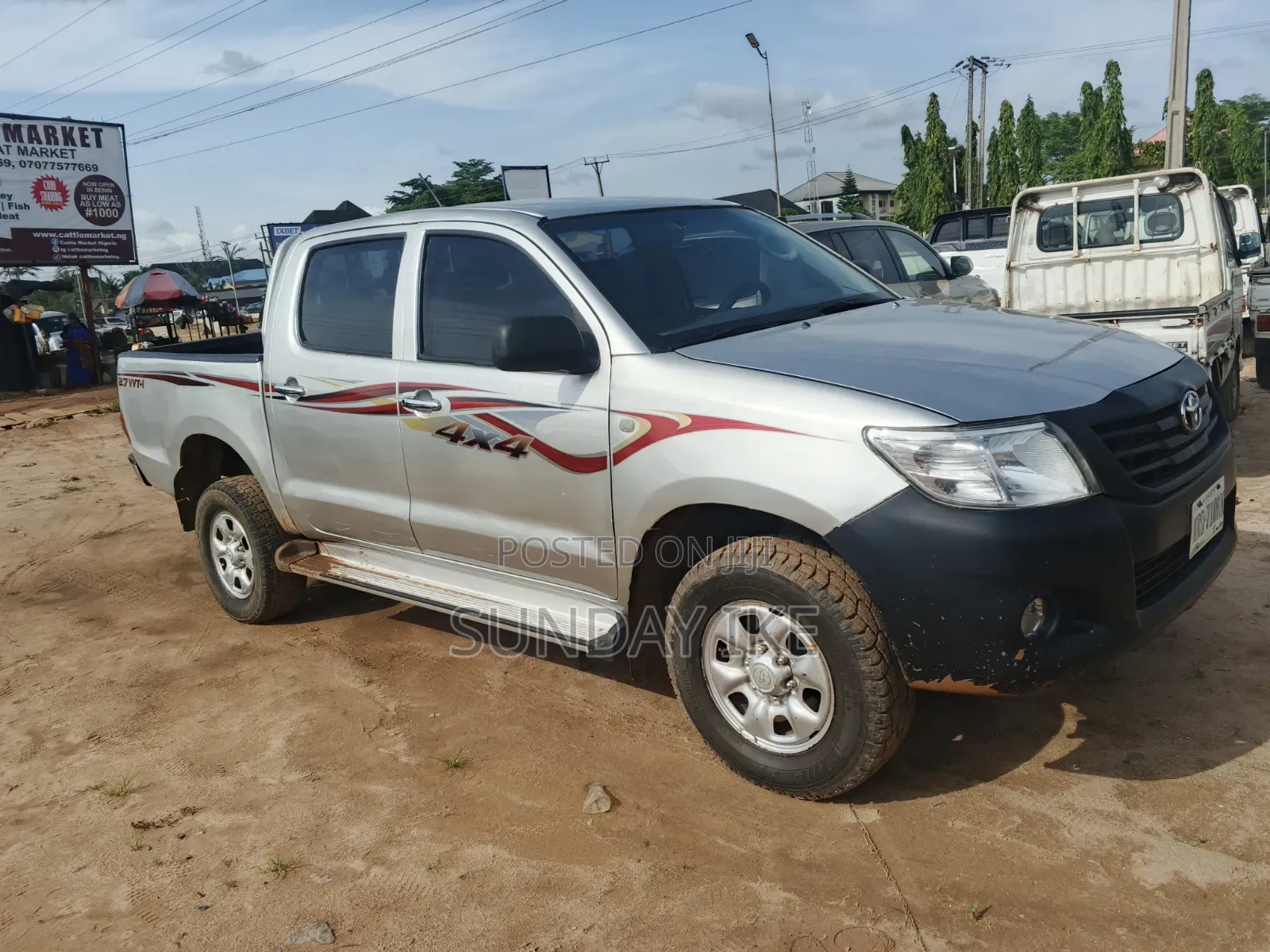 Toyota Hilux 2014 Silver