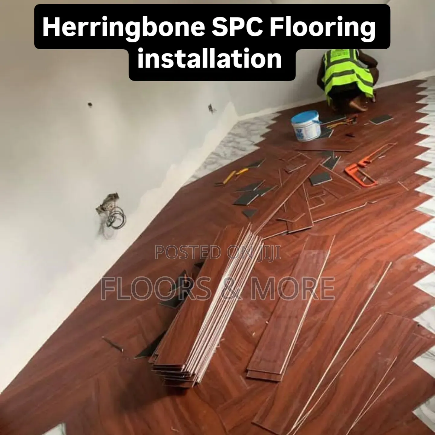 Herringbone SPC Flooring