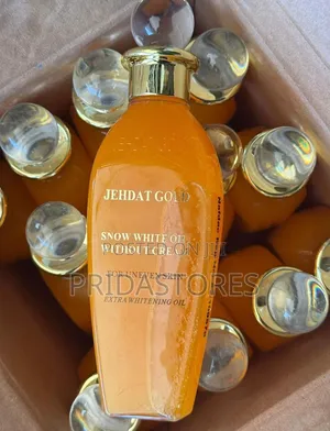Original Jehdat Gold Snow White Oil Without Cream