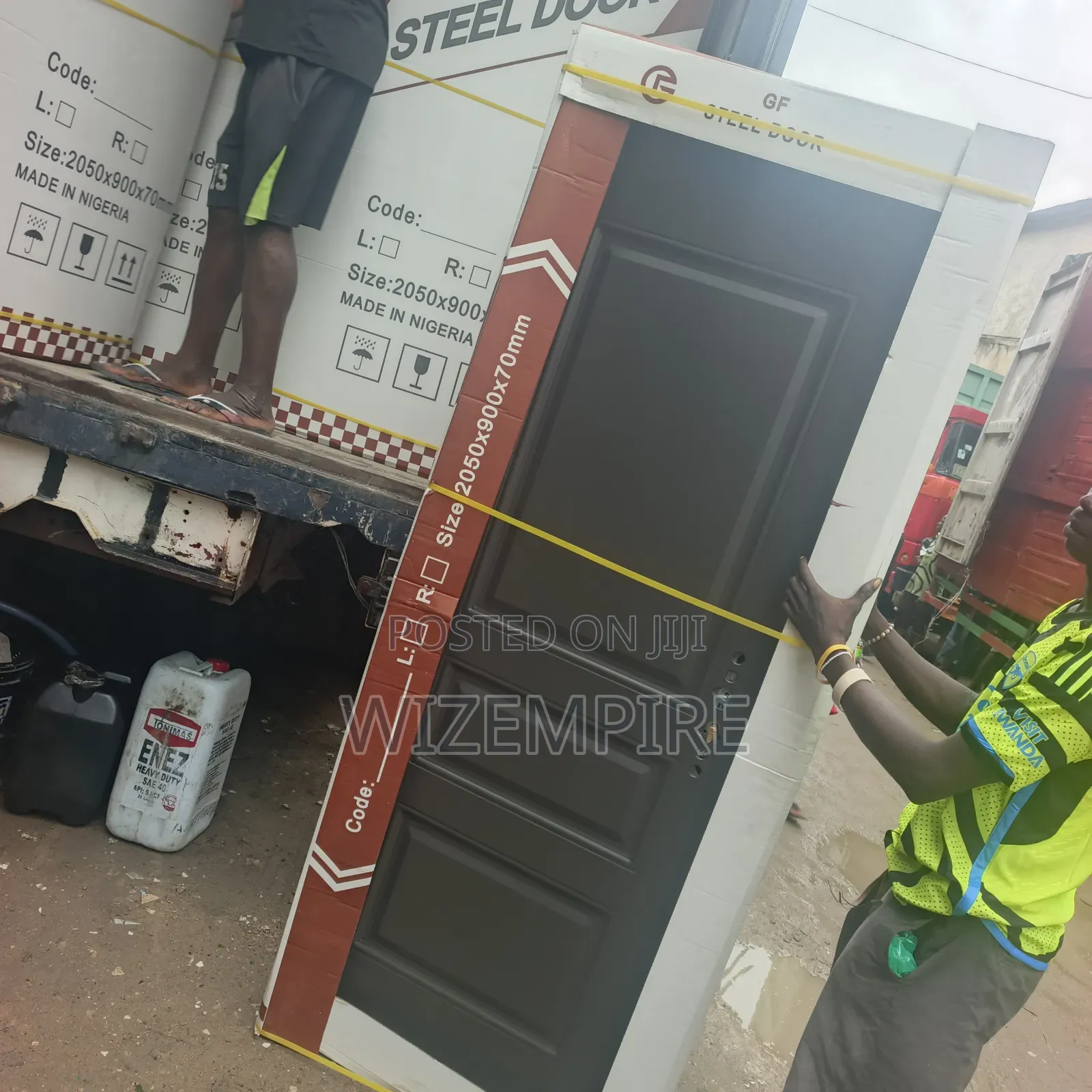Toilet Size Steel Security Doors Available