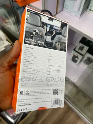 Porodo Enzo Multi -Port Car Charger