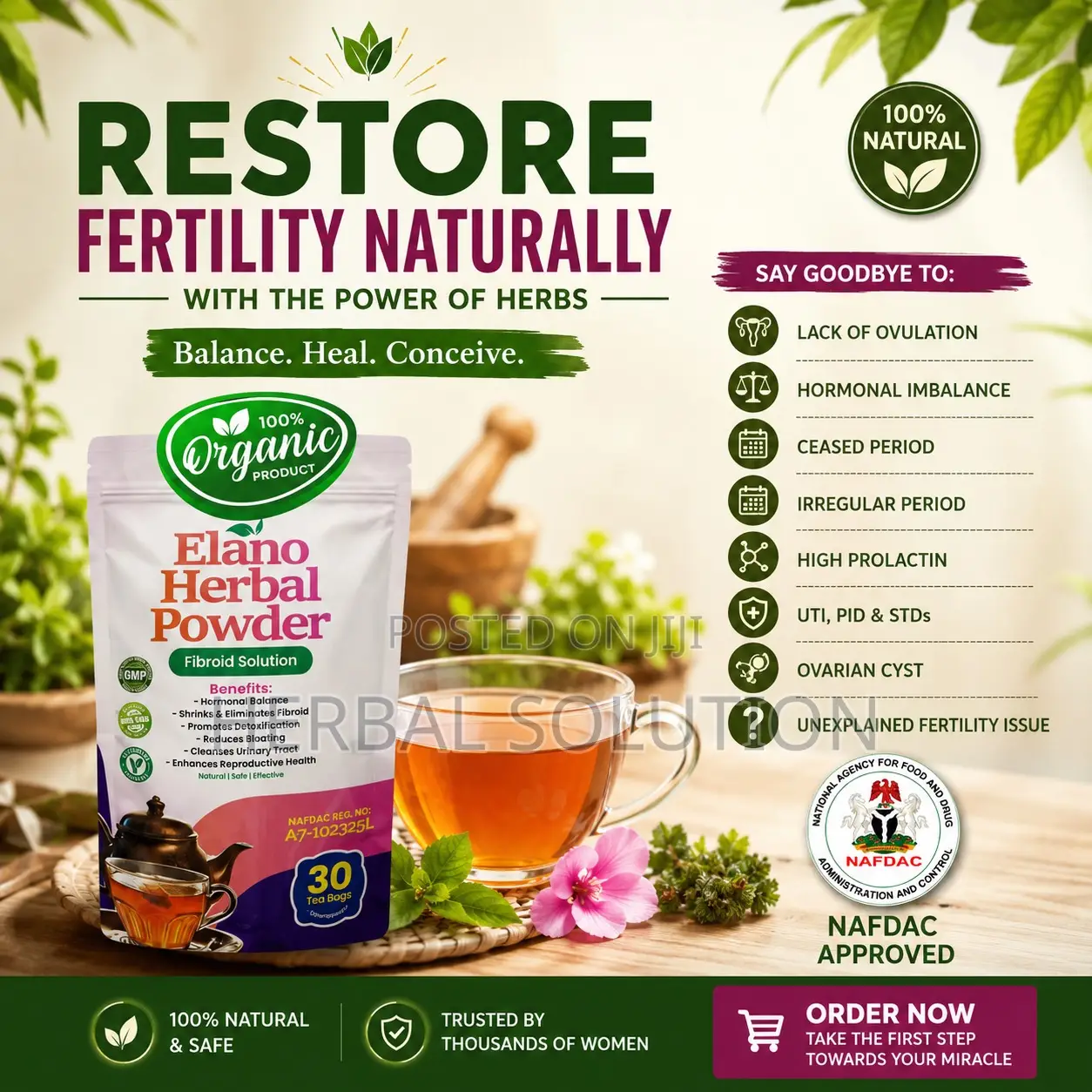 Elano Herbal Powder
