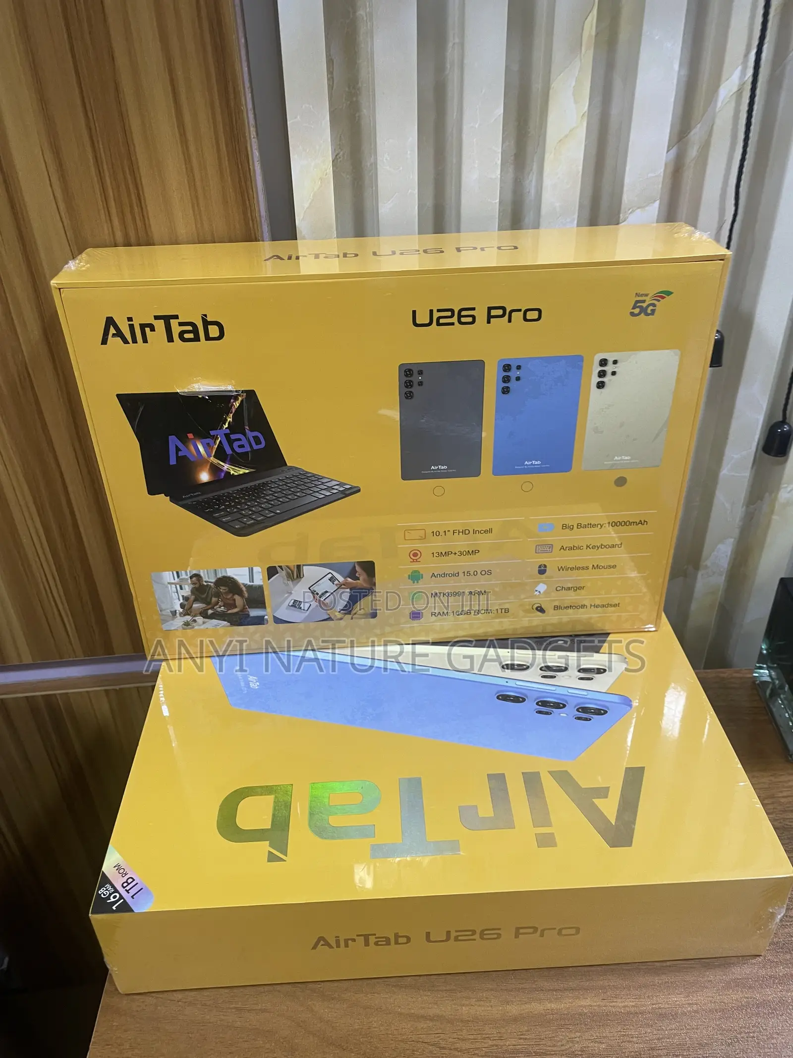 New AirTab U26 Pro 1 TB Black
