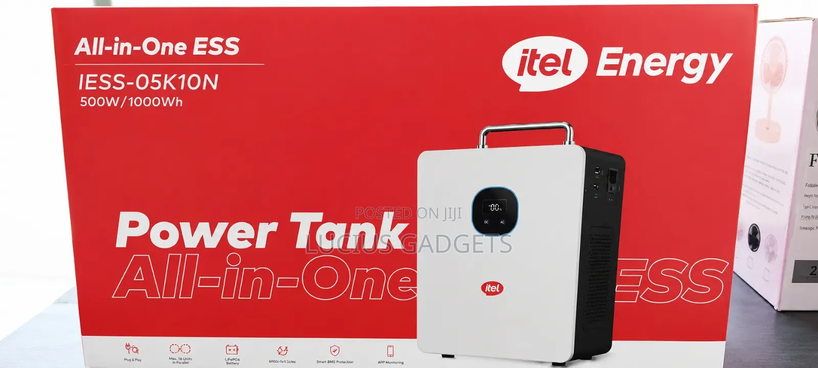 Itel Power Tank 500w Inverter All on One
