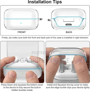 Samsung Galaxy Buds 4 Pro Case/Galaxy Buds 4 Case Clear