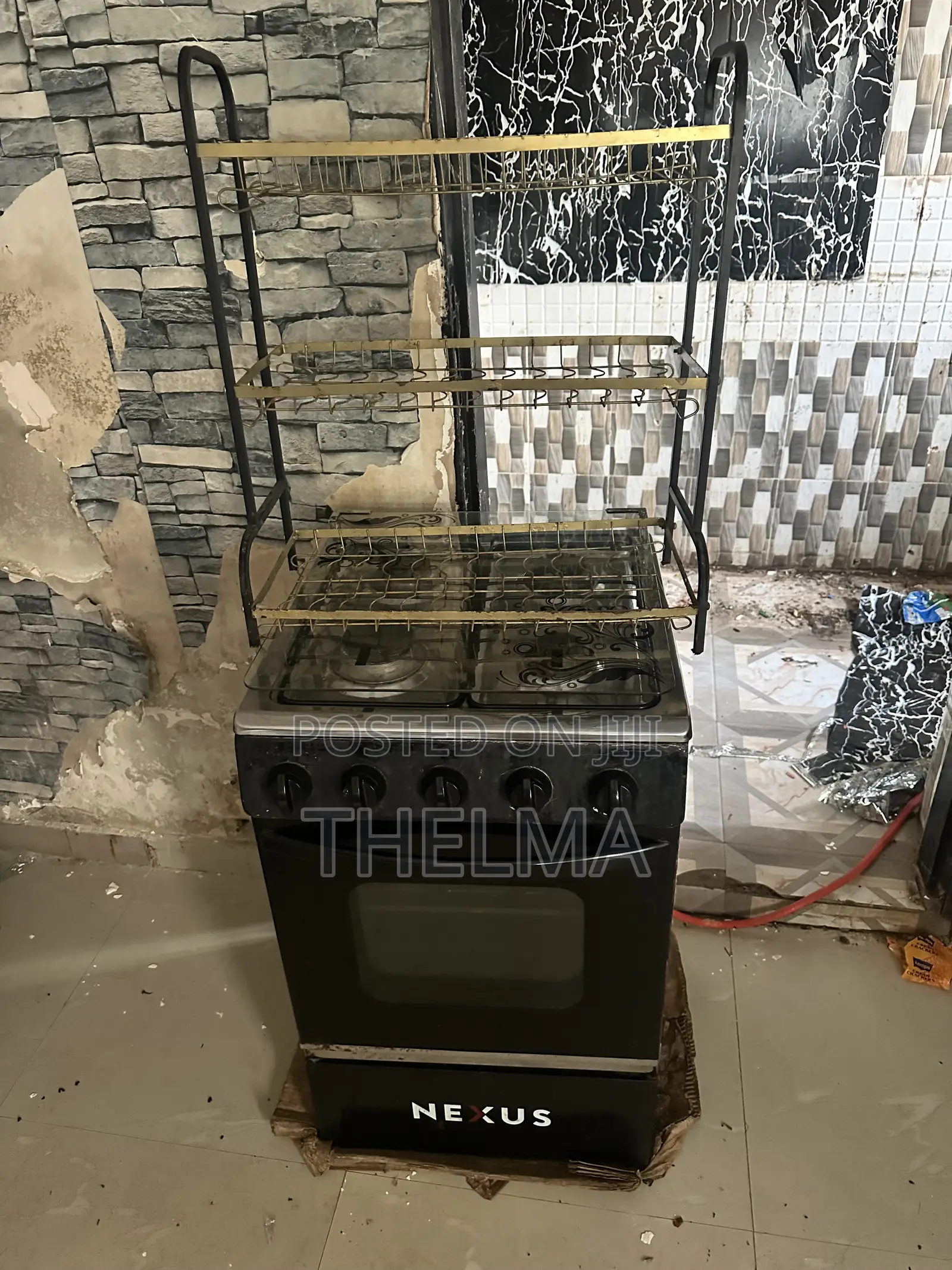 Used Gas, and Plate Rack Combo
