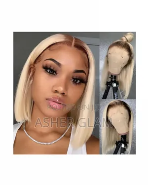 Human Hair Blonde Wig