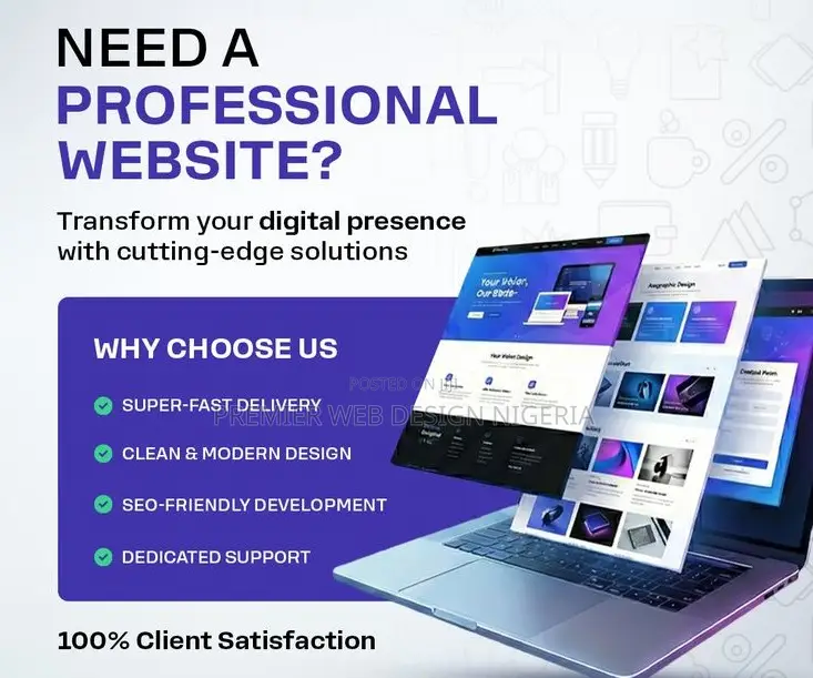 Professioner Web Designer and Website Developer in Edo