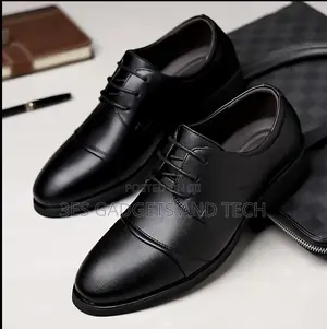 Quality Men’S Black Derby Shoes