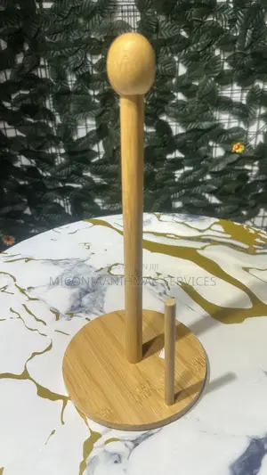 Wooden Paper Towel Holder