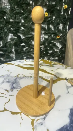 Wooden Paper Towel Holder
