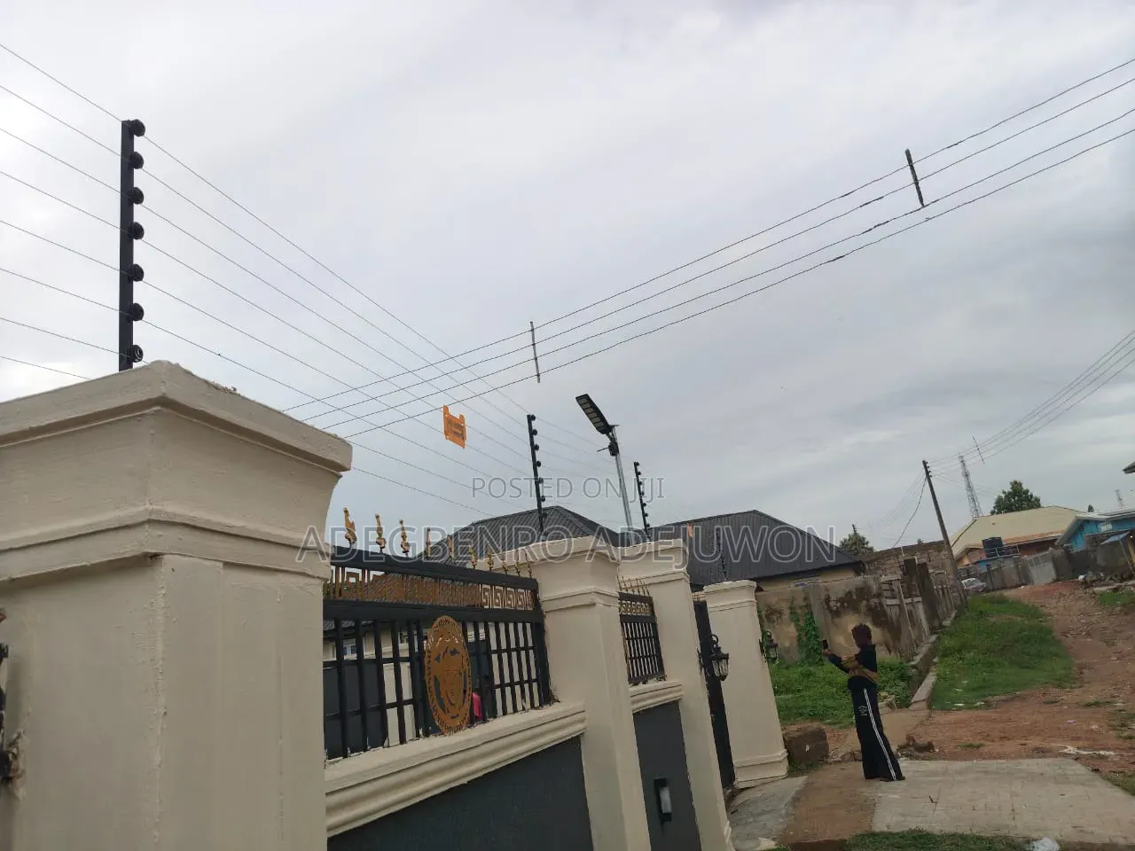 Energized Electric Fence Installation