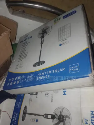 Hamtem 16 Inches Solar Rechargeable Fan