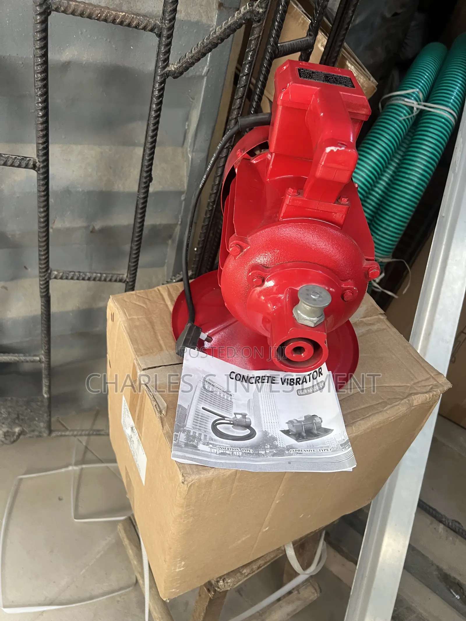 Electric Plug-Type Concrete Vibrator