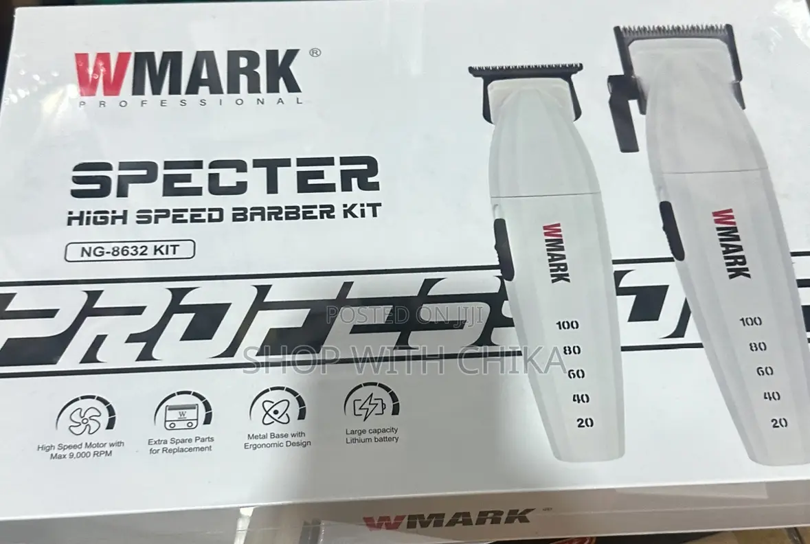 Wmark Specter High Speed Barber Kit