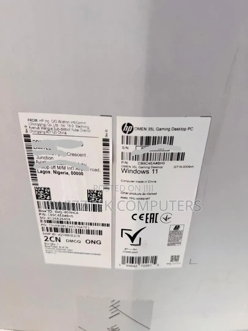 New HP OMEN 35L Gaming Desktop 64GB Intel Core Ultra 9 SSD 1T