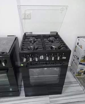 Premium 4-Burner Gas Cooker With Oven Grill