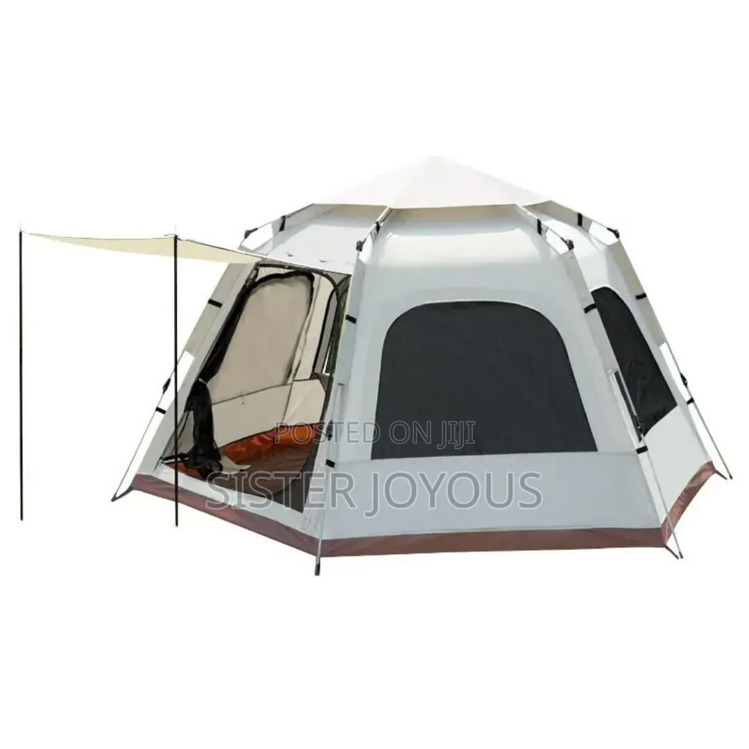 Automatic Pop-up Hexagonal Large Camping Tent