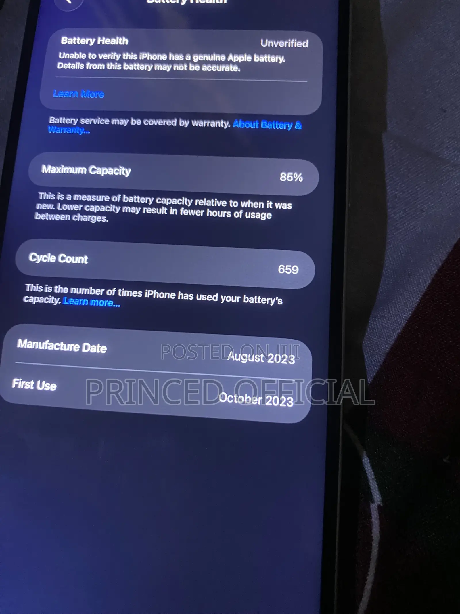 Apple iPhone 15 Pro Max 256 GB Gray