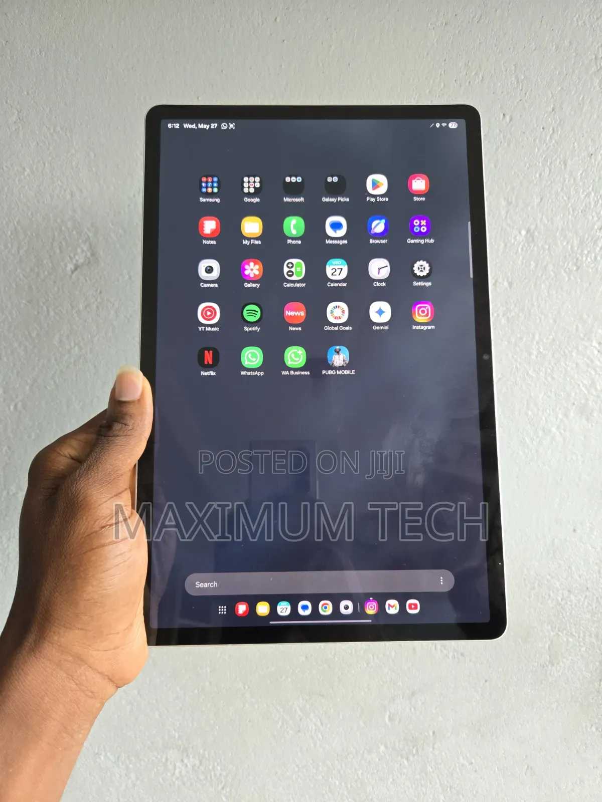 Samsung Galaxy Tab S8+ 128 GB Silver