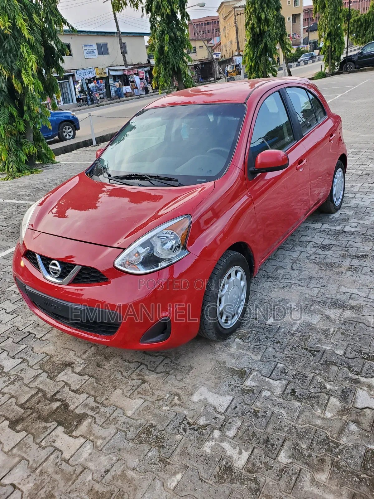 Nissan Micra 2017 Red