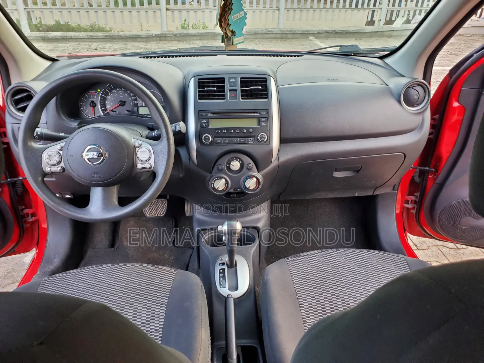 Nissan Micra 2017 Red