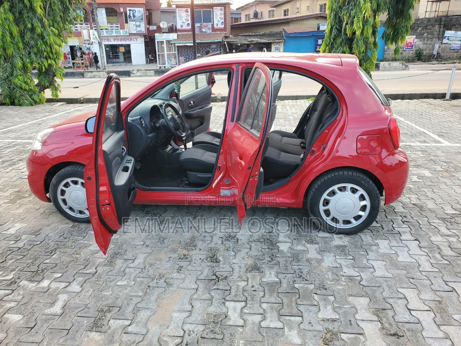 Nissan Micra 2017 Red